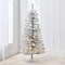 4ft Pre Lit Christmas Tree Mini Artificial Tree with Twinkling LED Lights for Bedroom or Apartment